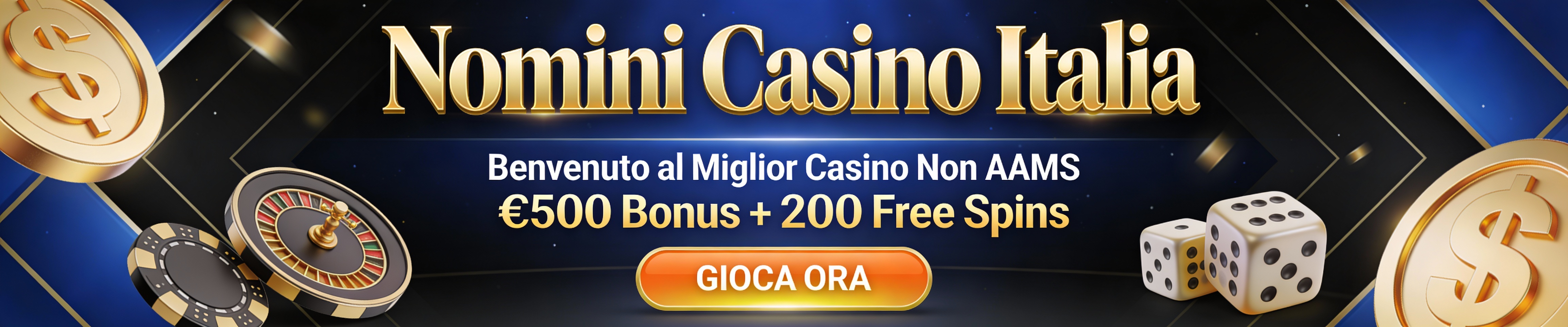 Nomini Casino Italia su nomini-kasino.org - slot e promozioni